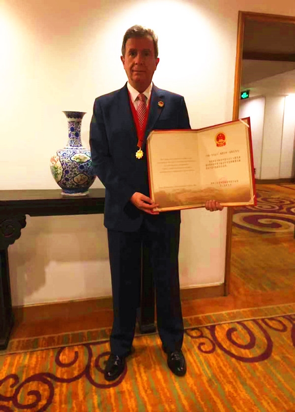 CITIC Metal Foreign Expert Mr. Marcos Stuart Honored the Chinese Government Friendship Award 2019